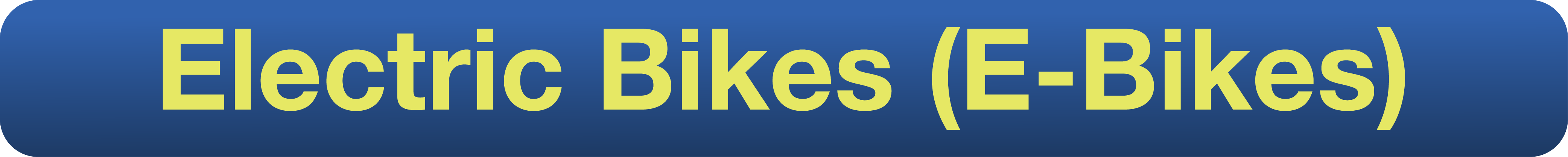 E-Bikes Banner